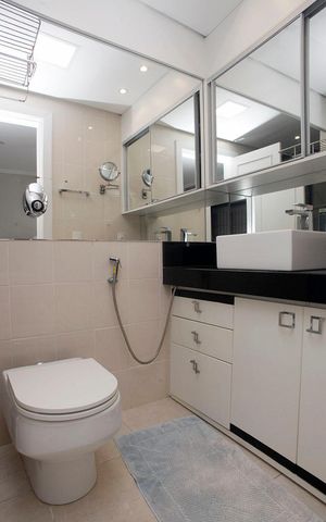 Apartamento à venda com 110m², 2 quartos e 1 vagaBanheiro da Suíte