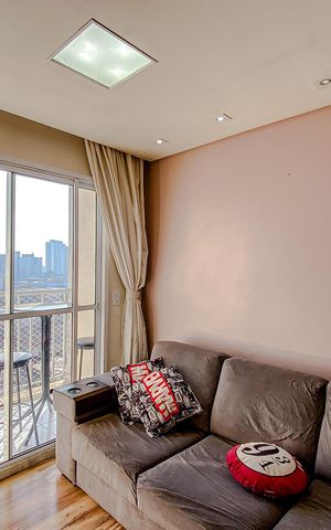 Apartamento à venda com 55m², 2 quartos e 1 vagaSala