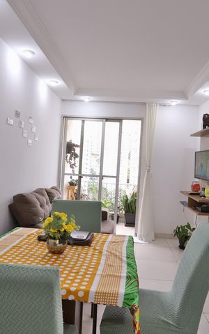 Apartamento para alugar com 60m², 2 quartos e 1 vagaSala