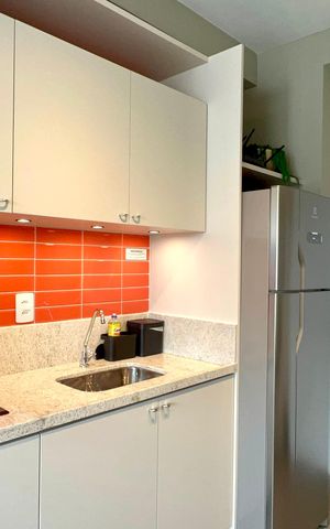 Studio à venda com 24m², 1 quarto e sem vaga Studio à venda com 24m², 1 quarto e sem vagaCozinha