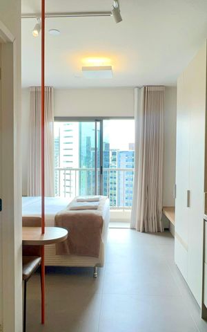 Studio à venda com 24m², 1 quarto e sem vaga Studio à venda com 24m², 1 quarto e sem vagaCozinha