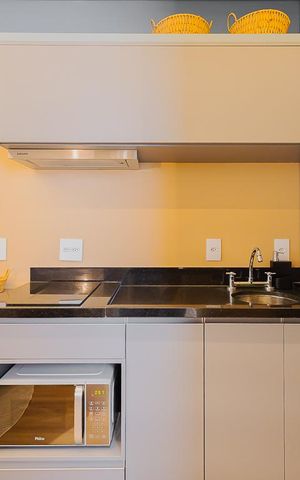 Studio à venda com 21m², 1 quarto e sem vagaCozinha