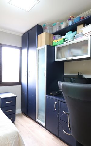 Apartamento à venda com 96m², 3 quartos e 2 vagasQuarto 1