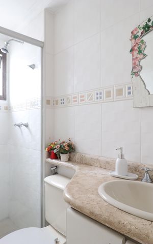 Apartamento à venda com 96m², 3 quartos e 2 vagasBanheiro Social