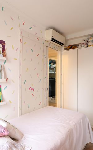Apartamento à venda com 96m², 3 quartos e 2 vagasQuarto 2