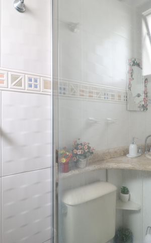 Apartamento à venda com 96m², 3 quartos e 2 vagasBanheiro Social