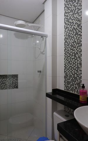 Apartamento à venda com 135m², 4 quartos e 2 vagasBanheiro da Suíte 1