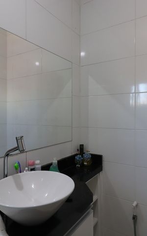 Apartamento à venda com 135m², 4 quartos e 2 vagasBanheiro da Suíte 3