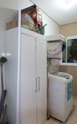 Apartamento à venda com 135m², 4 quartos e 2 vagasÁrea de Serviço