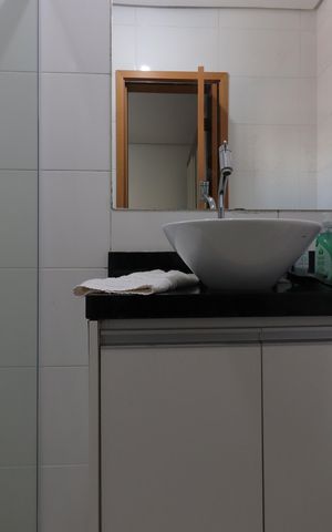 Apartamento à venda com 135m², 4 quartos e 2 vagasBanheiro da Suíte 3