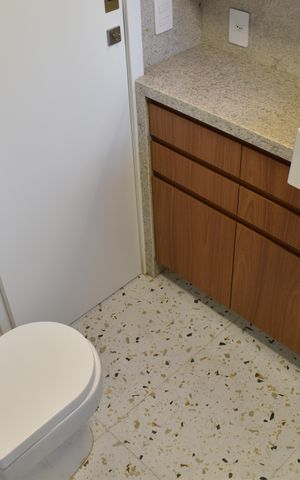 Apartamento para alugar com 119m², 3 quartos e 1 vagaBanheiro da Suíte 2