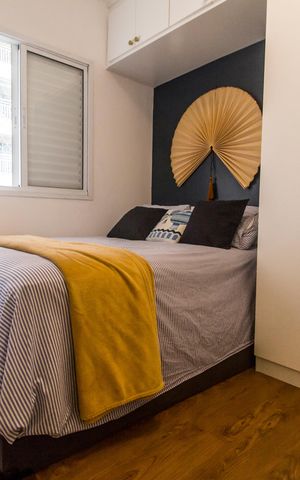 Apartamento à venda com 105m², 3 quartos e 2 vagasQuarto 2