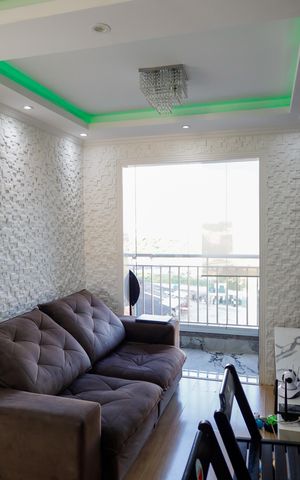 Apartamento à venda com 50m², 2 quartos e 1 vaga Apartamento à venda com 50m², 2 quartos e 1 vagaSala