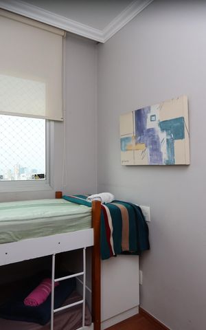 Apartamento à venda com 59m², 2 quartos e 1 vagaQuarto 2