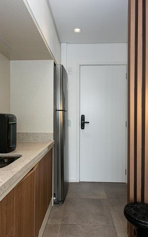 Studio à venda com 35m², 1 quarto e 1 vagaStudio