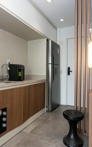 Studio à venda com 35m², 1 quarto e 1 vagaStudio