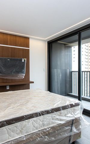 Studio à venda com 35m², 1 quarto e 1 vagaStudio