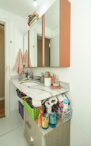 Apartamento à venda com 93m², 3 quartos e 2 vagasBanheiro da Suíte