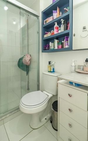 Apartamento à venda com 93m², 3 quartos e 2 vagasBanheiro Social