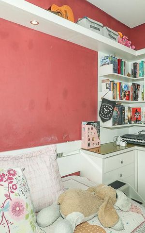 Apartamento à venda com 93m², 3 quartos e 2 vagasQuarto 3