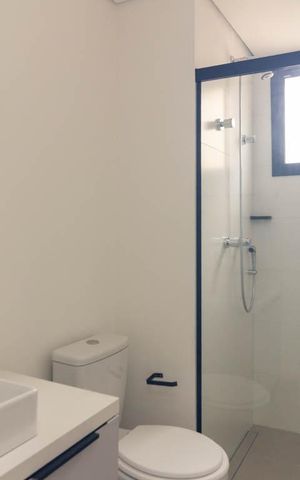 Apartamento para alugar com 47m², 1 quarto e 1 vaga Apartamento para alugar com 47m², 1 quarto e 1 vagaBanheiro