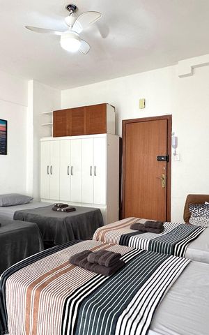 Apartamento para alugar com 27m², 0 quarto e sem vaga Apartamento para alugar com 27m², 0 quarto e sem vagaSala/Quarto