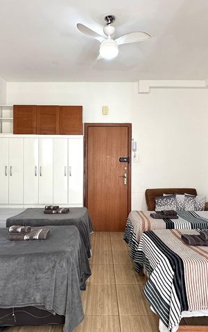 Apartamento para alugar com 27m², 0 quarto e sem vaga Apartamento para alugar com 27m², 0 quarto e sem vagaSala/Quarto