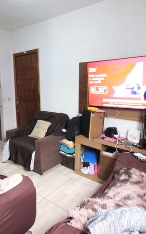 Casa à venda com 57m², 2 quartos e sem vagaSala