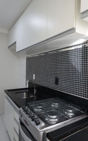 Apartamento à venda com 49m², 2 quartos e 1 vagaCozinha