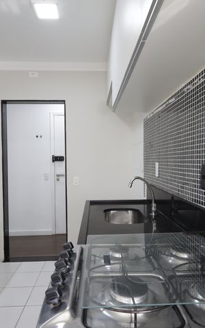 Apartamento à venda com 49m², 2 quartos e 1 vagaCozinha