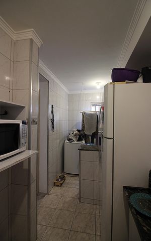 Apartamento à venda com 50m², 2 quartos e 1 vagaCozinha e Área de Serviço