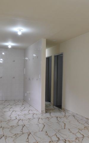 Casa para alugar com 66m², 2 quartos e 1 vagaSala/Cozinha