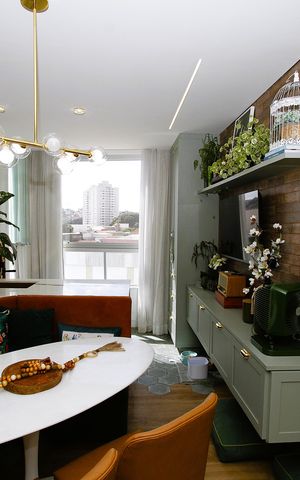 Apartamento à venda com 57m², 2 quartos e 2 vagasSala