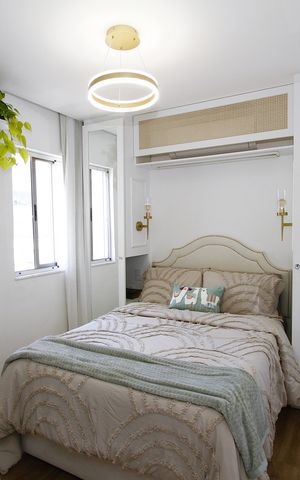 Apartamento à venda com 57m², 2 quartos e 2 vagasSuíte