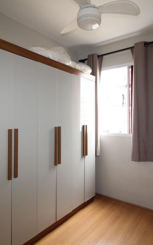 Apartamento à venda com 46m², 2 quartos e 1 vagaQuarto 1