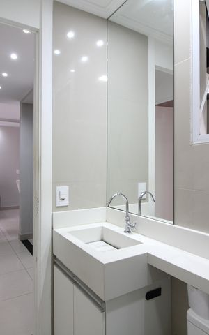 Apartamento à venda com 46m², 2 quartos e 1 vagaBanheiro Social