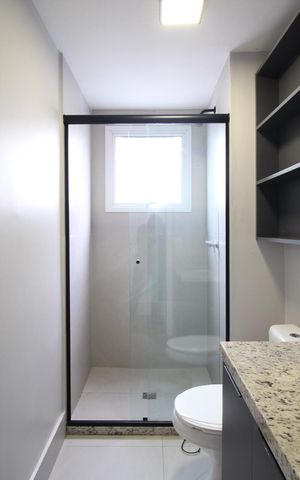 Apartamento à venda com 68m², 3 quartos e 1 vagaBanheiro da Suíte 1