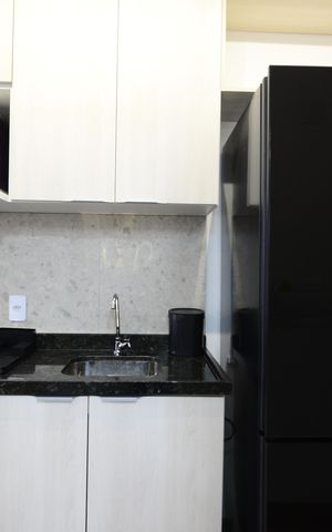 Studio para alugar com 23m², 1 quarto e sem vagaCozinha