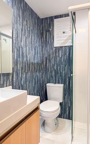 Apartamento à venda com 86m², 3 quartos e 1 vaga Apartamento à venda com 86m², 3 quartos e 1 vagaBanheiro