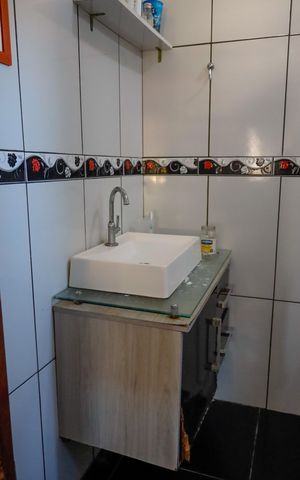 Casa à venda com 130m², 2 quartos e sem vaga Casa à venda com 130m², 2 quartos e sem vagaBanheiro da Suíte 3