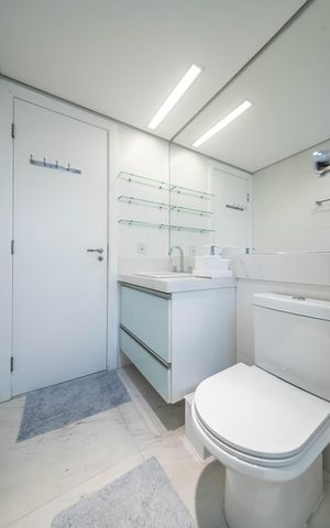 Apartamento à venda com 162m², 3 quartos e 3 vagasBanheiro da Suíte 2