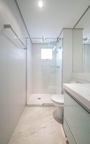 Apartamento à venda com 162m², 3 quartos e 3 vagasBanheiro da Suíte 1