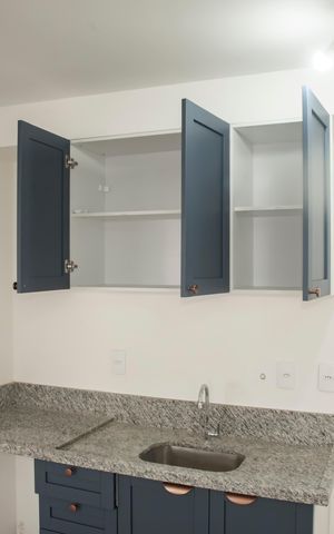 Studio à venda com 25m², 1 quarto e sem vagaCozinha