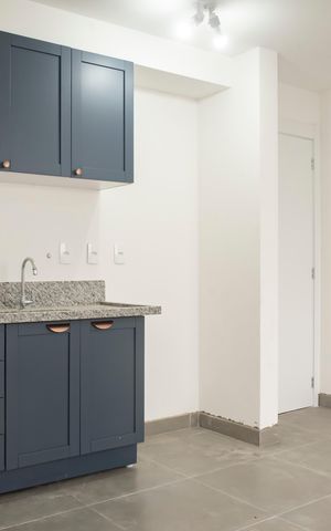 Studio à venda com 25m², 1 quarto e sem vagaCozinha