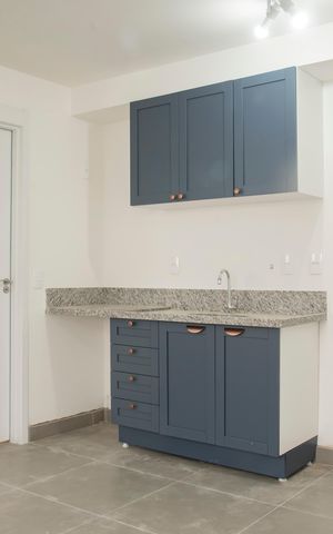Studio à venda com 25m², 1 quarto e sem vagaCozinha