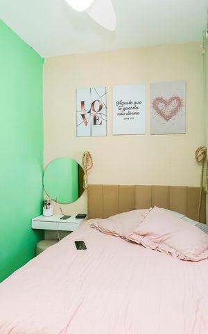 Apartamento à venda com 36m², 2 quartos e 1 vagaQuarto 1