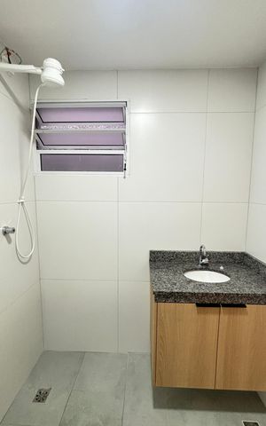 Apartamento para alugar com 22m², 1 quarto e sem vaga Apartamento para alugar com 22m², 1 quarto e sem vagaBanheiro