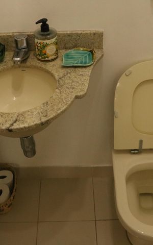 Apartamento à venda com 213m², 3 quartos e 3 vagasLavabo da Sala