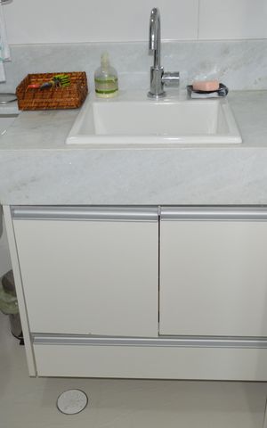 Apartamento à venda com 70m², 1 quarto e 1 vagaBanheiro Social