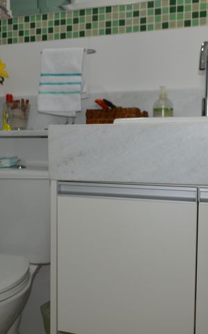 Apartamento à venda com 70m², 1 quarto e 1 vagaBanheiro Social